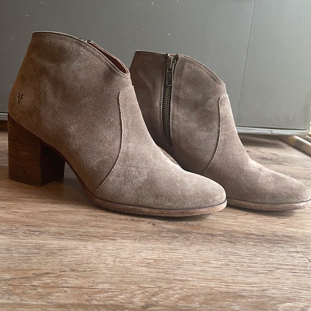 Frye Suede Booties